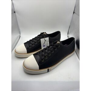 Ben Sherman Dorset Lo LX Sneakers Men's Black Lace-Up Low Top Casual Size 10‎